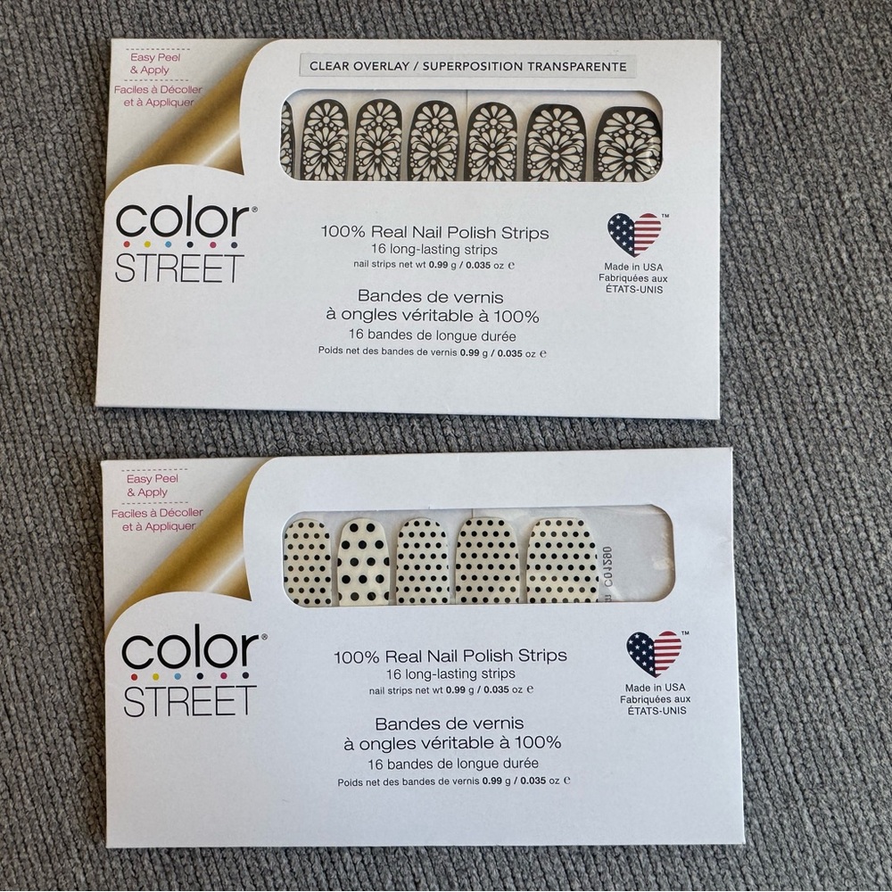 Color Street Nail Polish Strips - Mi Cultura, Polka Dot-Com